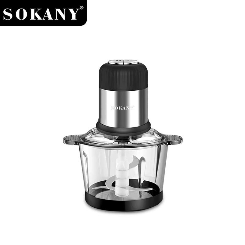 مفرمة بوعاء زجاجي Sokany SK-7025
